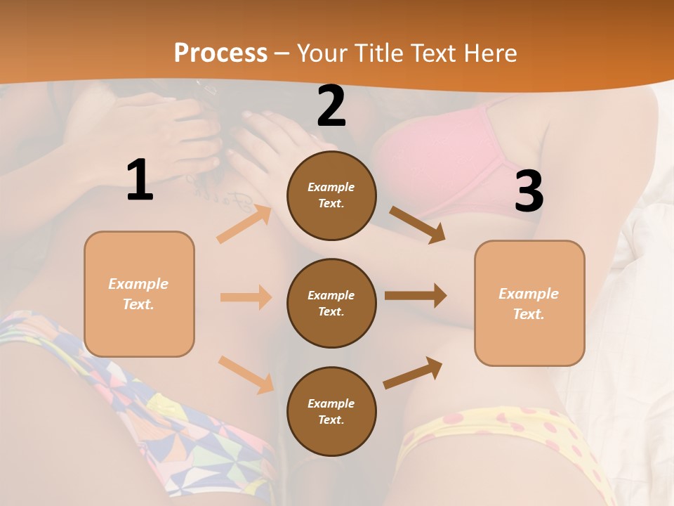 Cover Tease Side PowerPoint Template