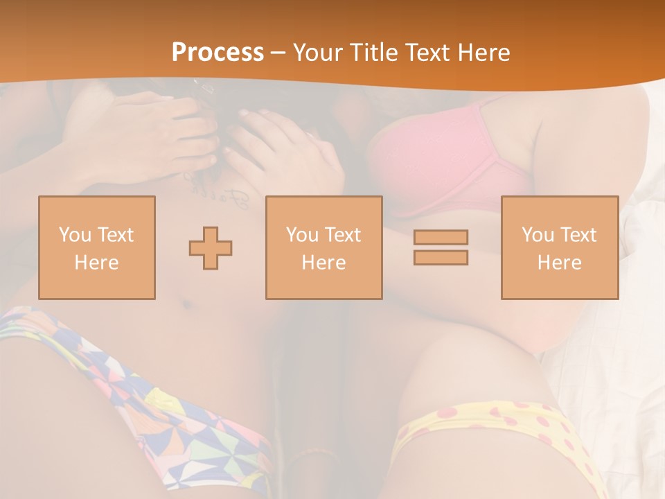 Cover Tease Side PowerPoint Template