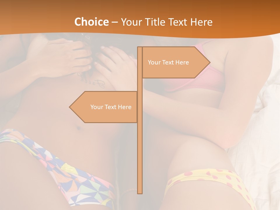 Cover Tease Side PowerPoint Template