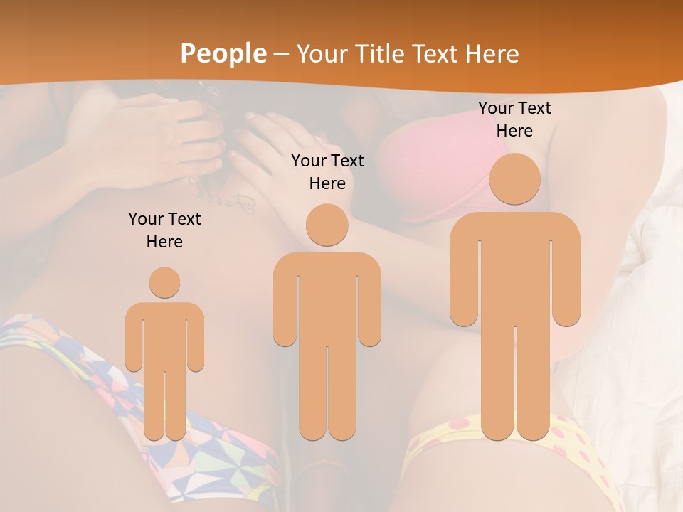 Cover Tease Side PowerPoint Template