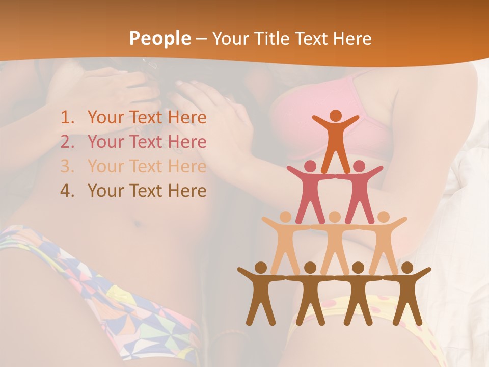 Cover Tease Side PowerPoint Template