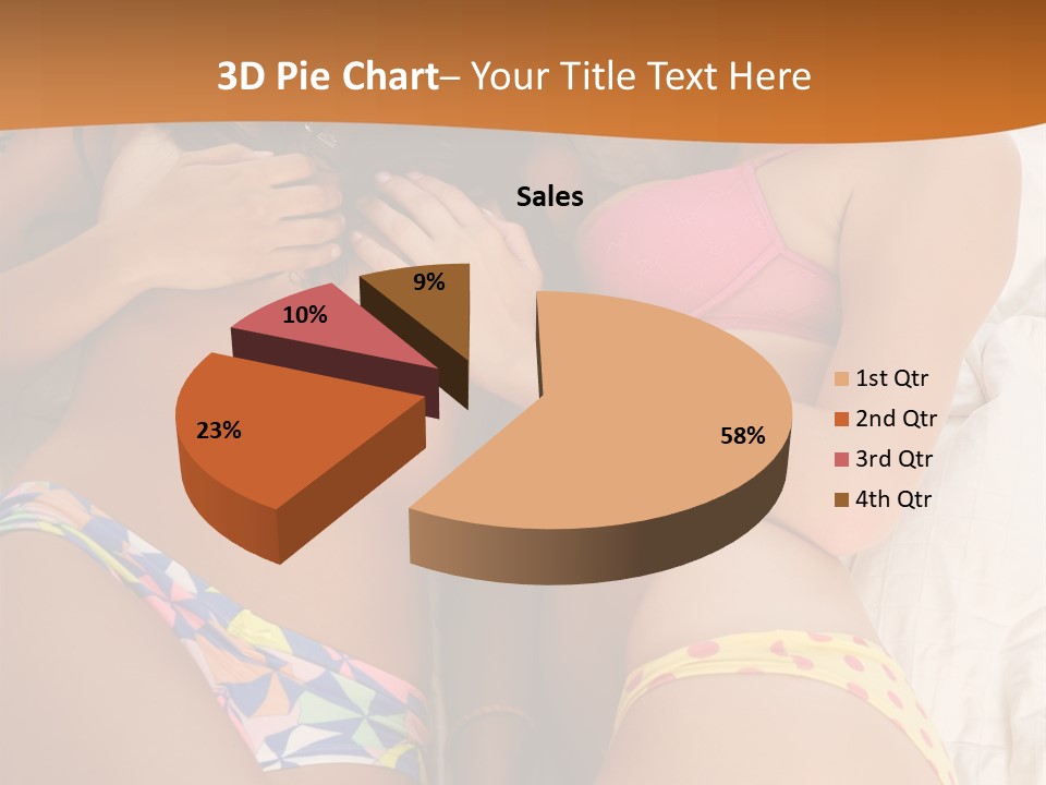 Cover Tease Side PowerPoint Template