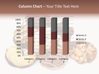 Closeup Dessert Xmas PowerPoint Template