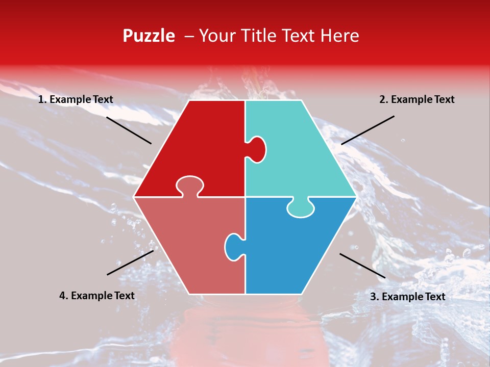 Eating Washing Tomato PowerPoint Template
