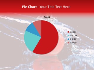 Eating Washing Tomato PowerPoint Template