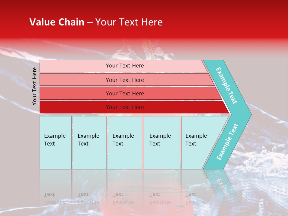 Eating Washing Tomato PowerPoint Template