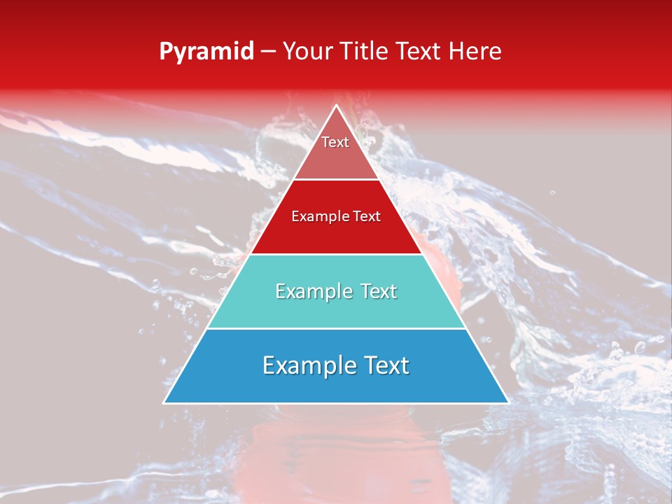 Eating Washing Tomato PowerPoint Template