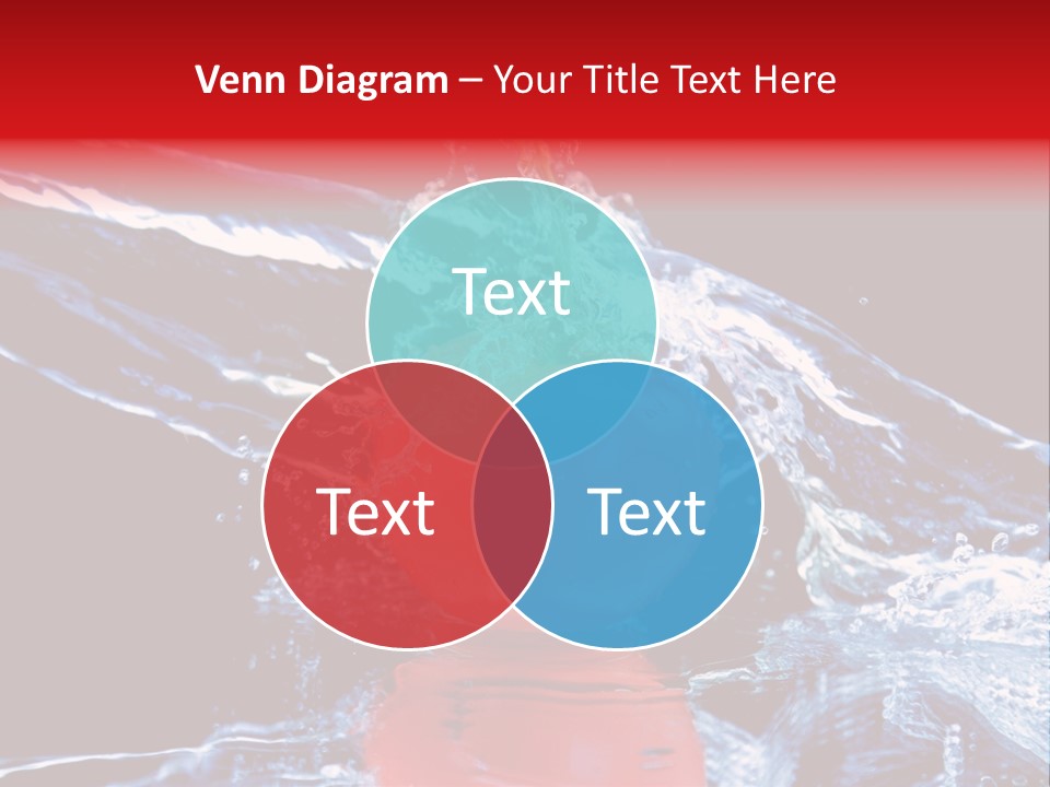 Eating Washing Tomato PowerPoint Template