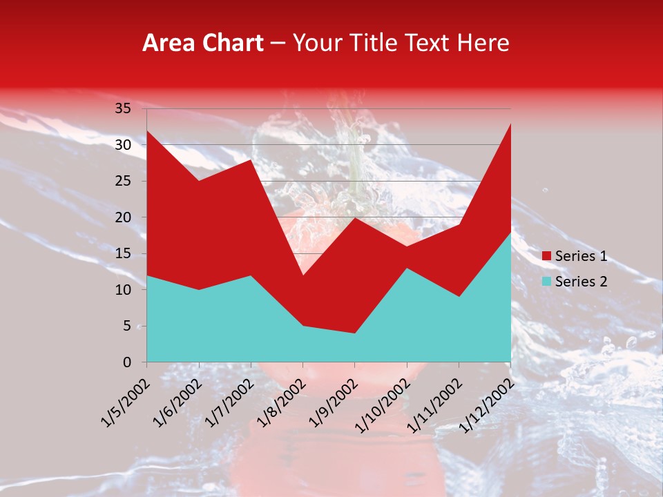Eating Washing Tomato PowerPoint Template