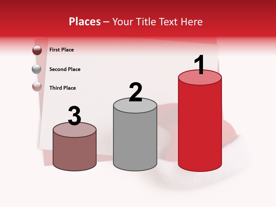 Space Message Christmas PowerPoint Template