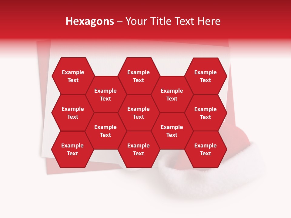 Space Message Christmas PowerPoint Template