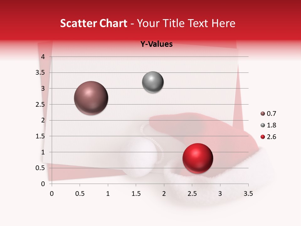 Space Message Christmas PowerPoint Template