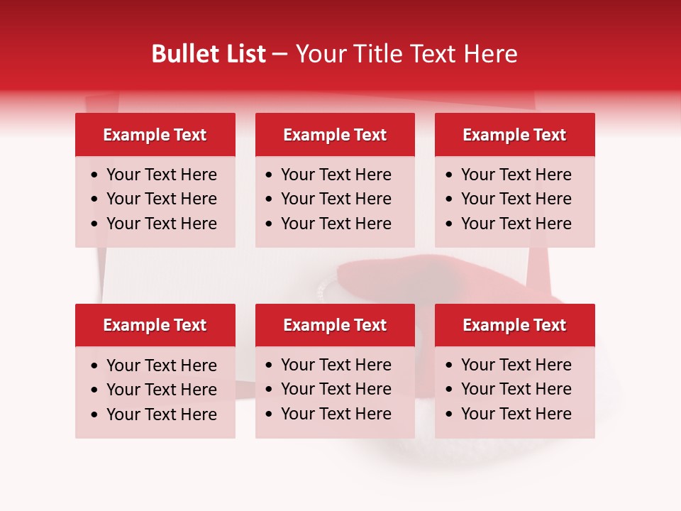 Space Message Christmas PowerPoint Template