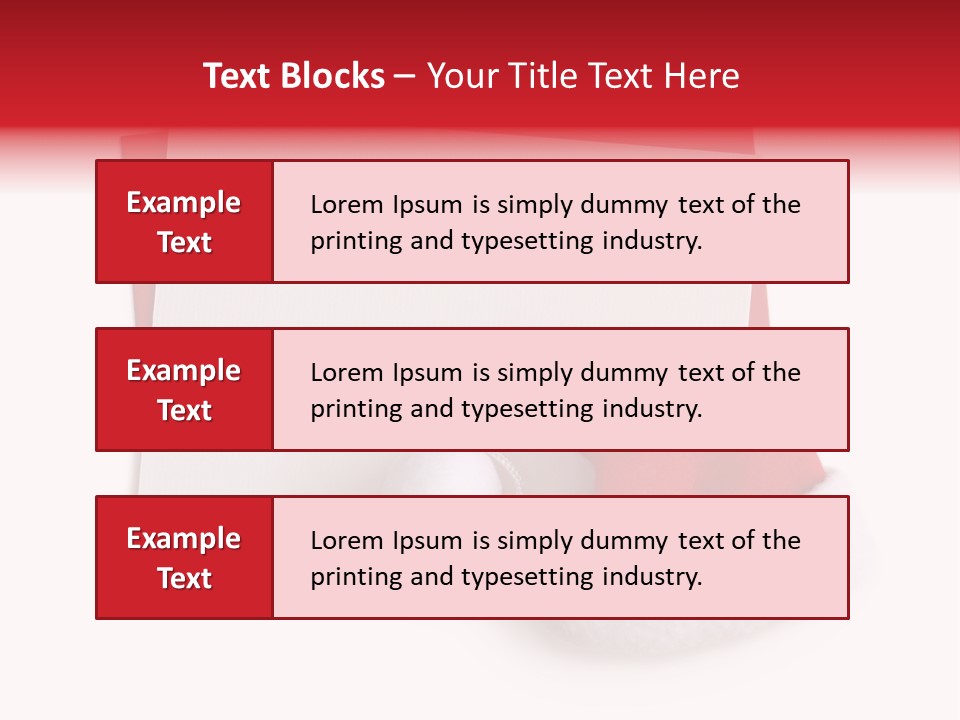 Space Message Christmas PowerPoint Template