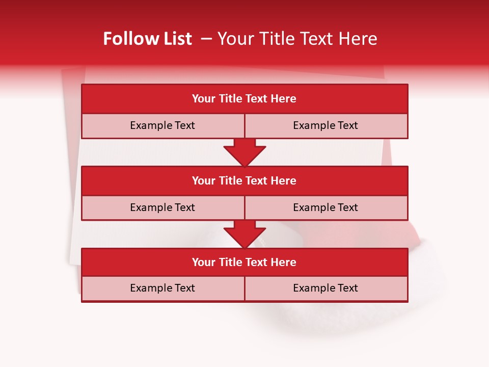 Space Message Christmas PowerPoint Template