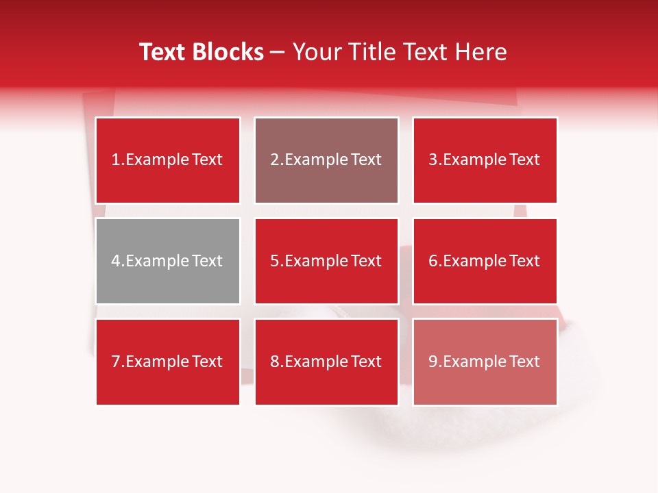 Space Message Christmas PowerPoint Template