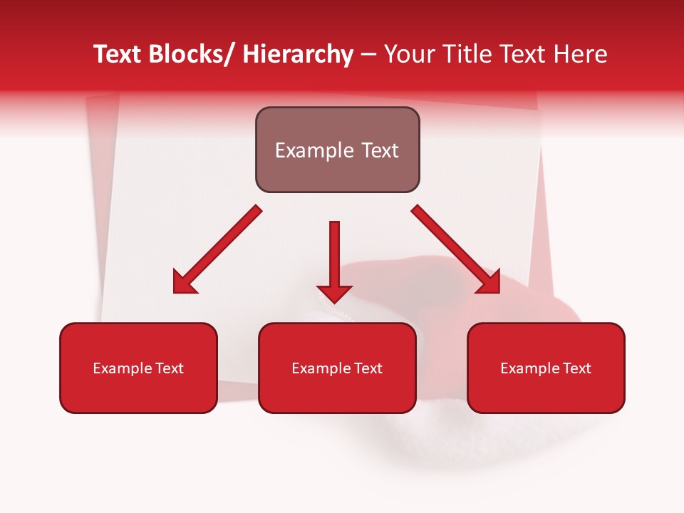 Space Message Christmas PowerPoint Template
