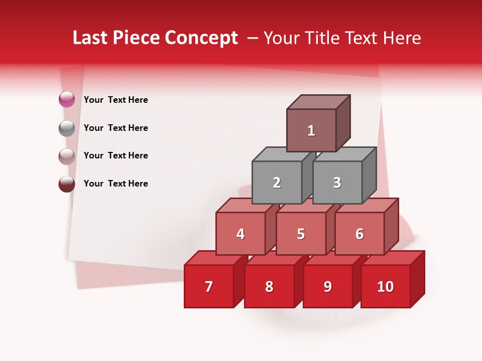 Space Message Christmas PowerPoint Template
