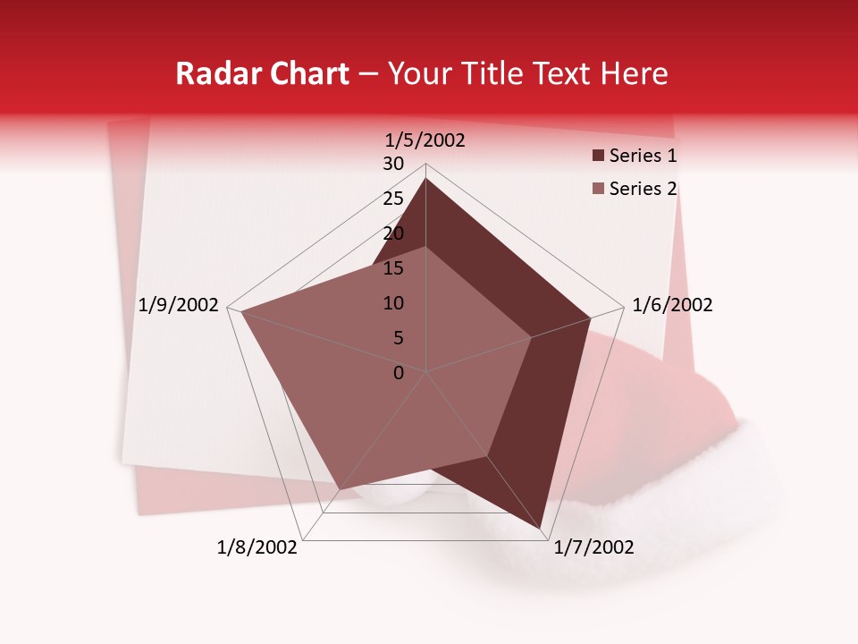 Space Message Christmas PowerPoint Template
