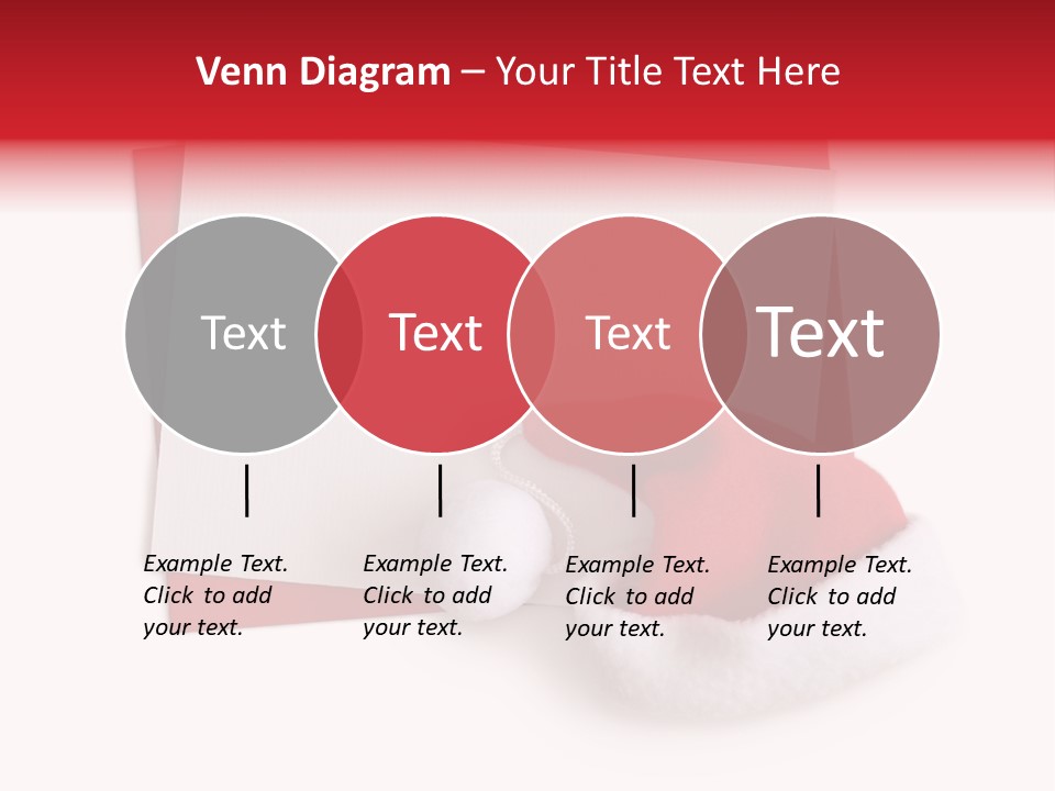 Space Message Christmas PowerPoint Template