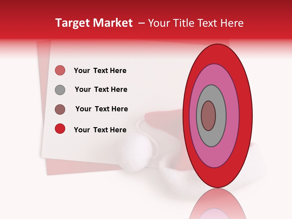 Space Message Christmas PowerPoint Template