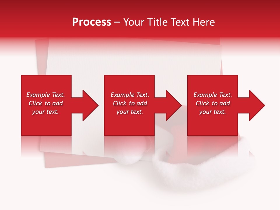Space Message Christmas PowerPoint Template