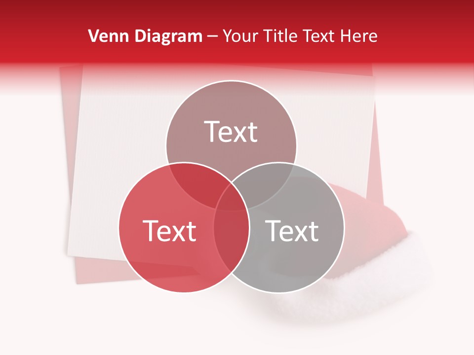 Space Message Christmas PowerPoint Template