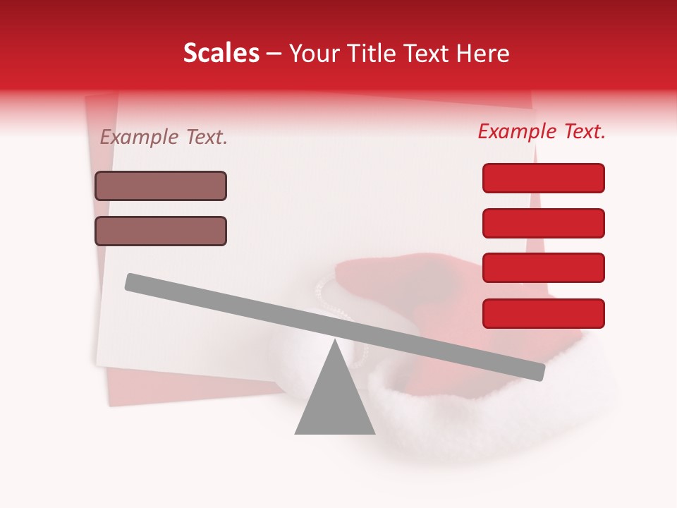 Space Message Christmas PowerPoint Template