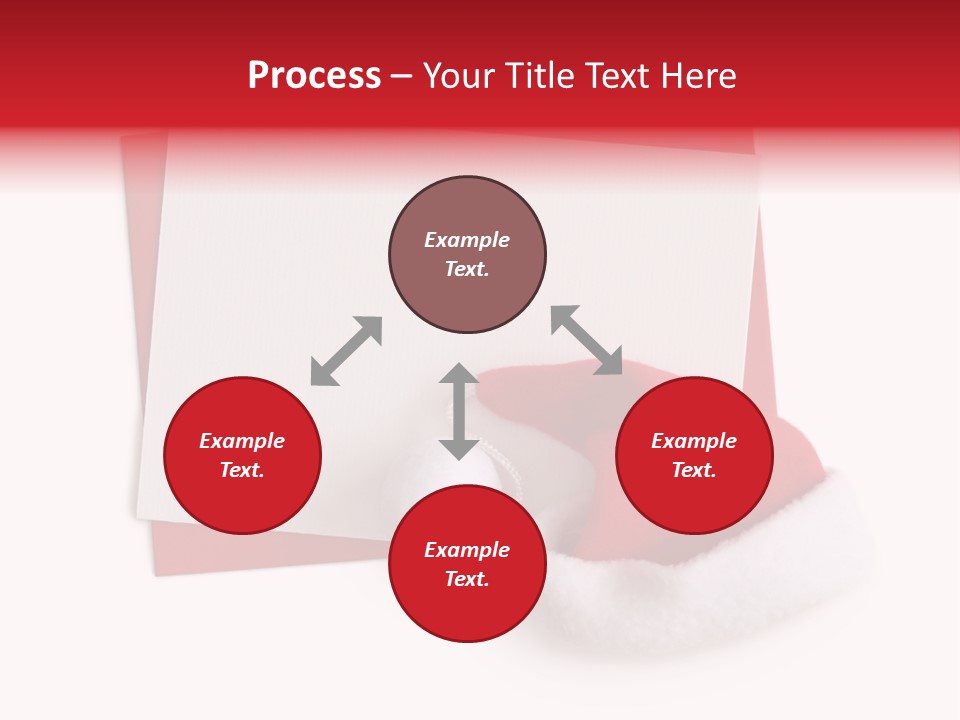 Space Message Christmas PowerPoint Template