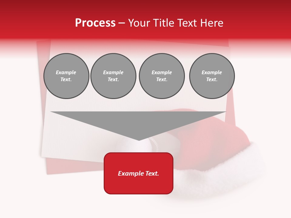 Space Message Christmas PowerPoint Template