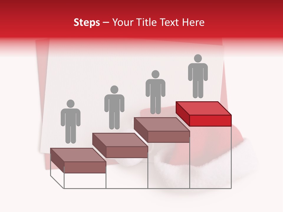 Space Message Christmas PowerPoint Template