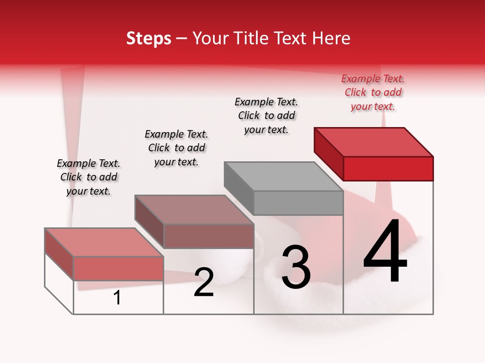 Space Message Christmas PowerPoint Template