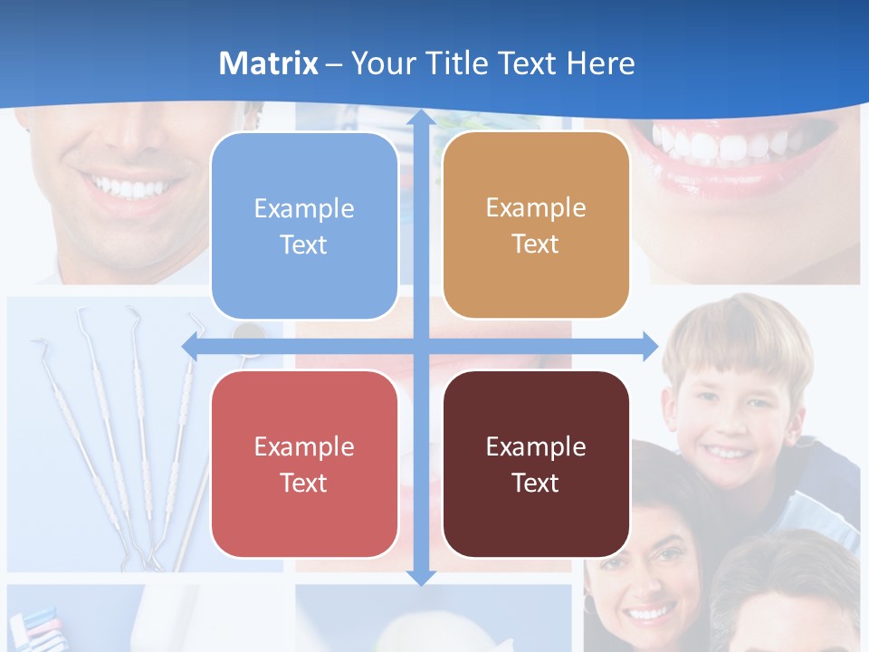 Lips Whitening Man PowerPoint Template
