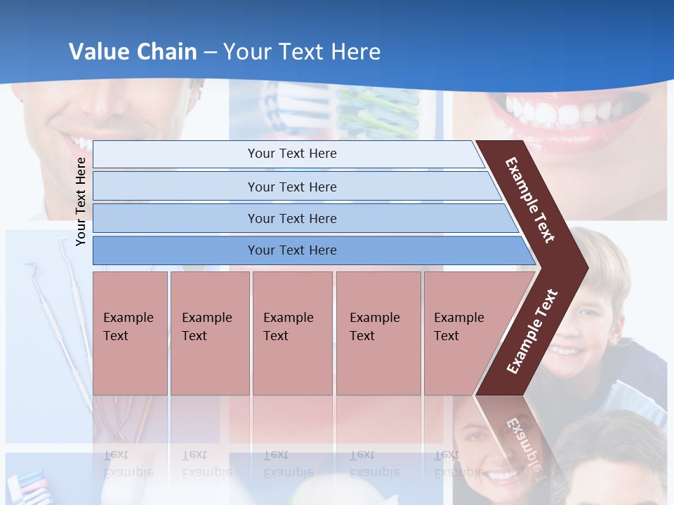 Lips Whitening Man PowerPoint Template