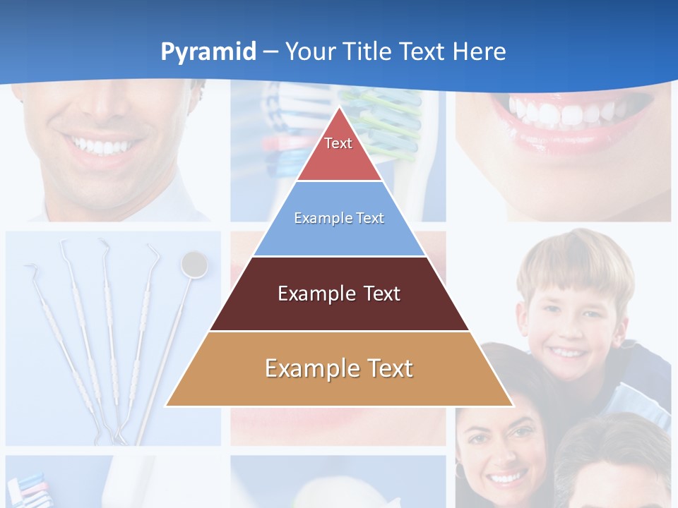 Lips Whitening Man PowerPoint Template