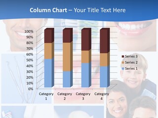 Lips Whitening Man PowerPoint Template