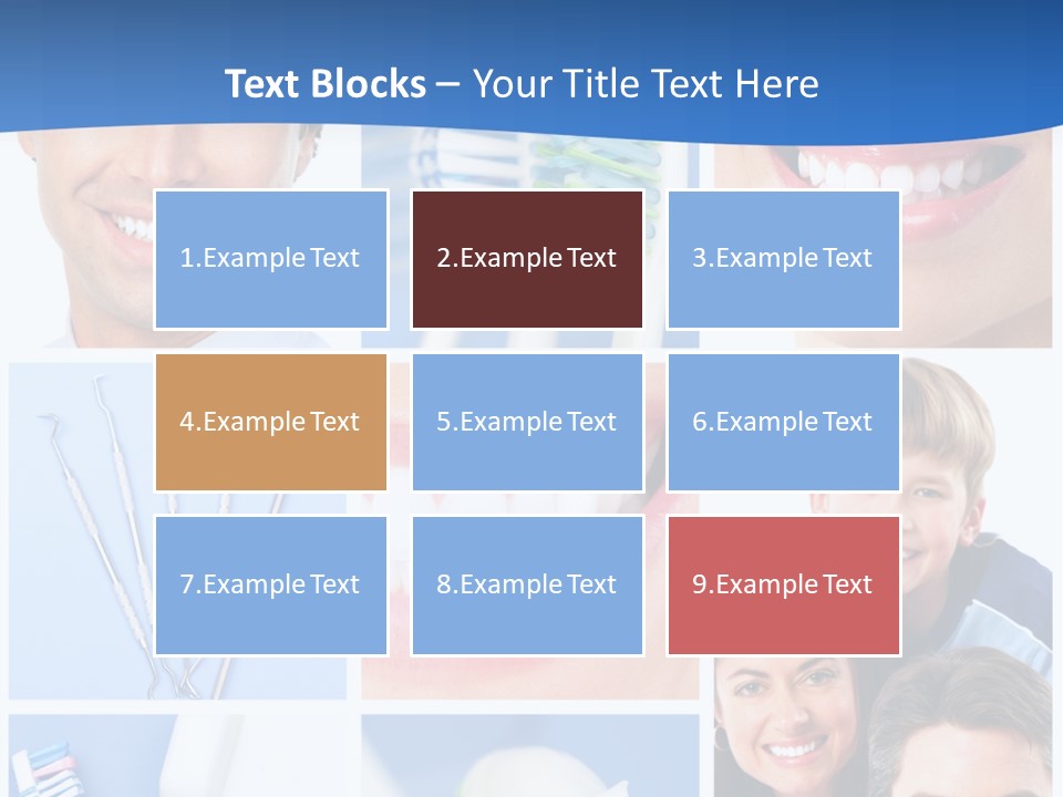 Lips Whitening Man PowerPoint Template