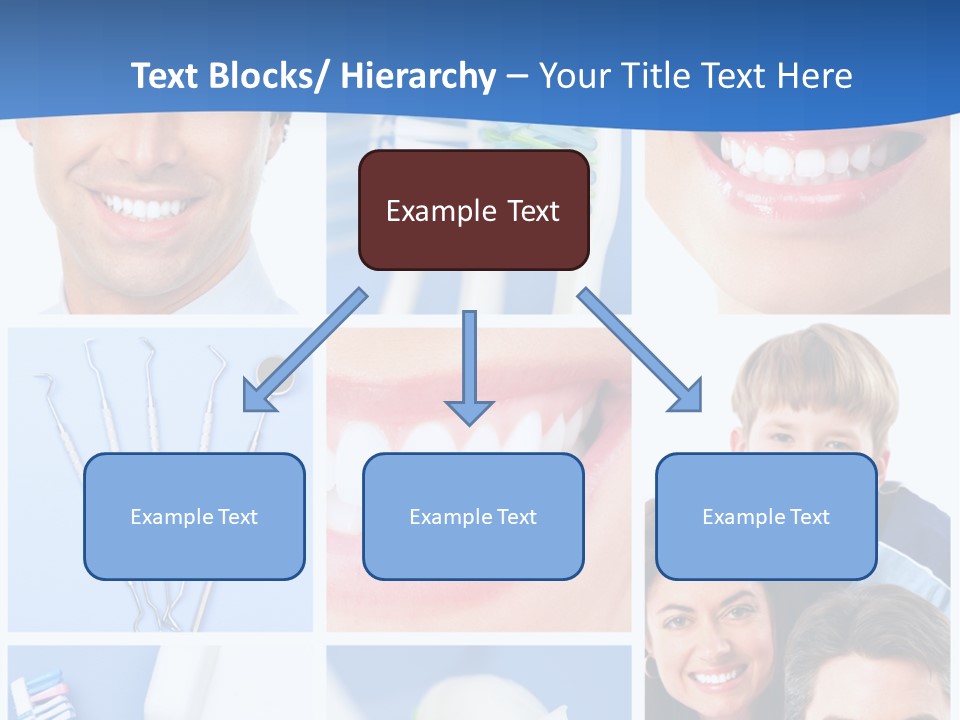 Lips Whitening Man PowerPoint Template