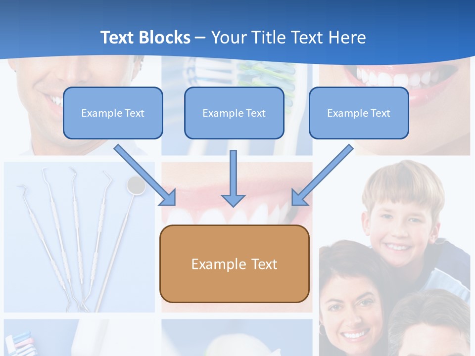 Lips Whitening Man PowerPoint Template