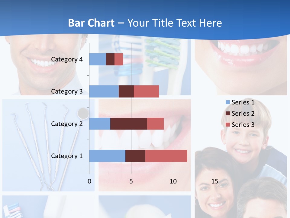 Lips Whitening Man PowerPoint Template