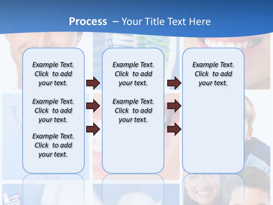 Lips Whitening Man PowerPoint Template
