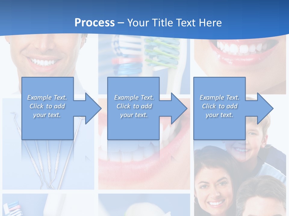Lips Whitening Man PowerPoint Template