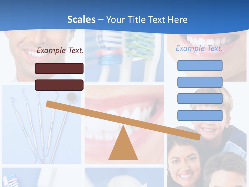 Lips Whitening Man PowerPoint Template