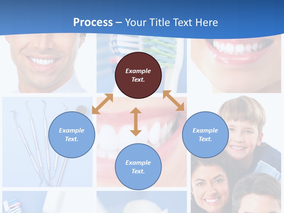 Lips Whitening Man PowerPoint Template