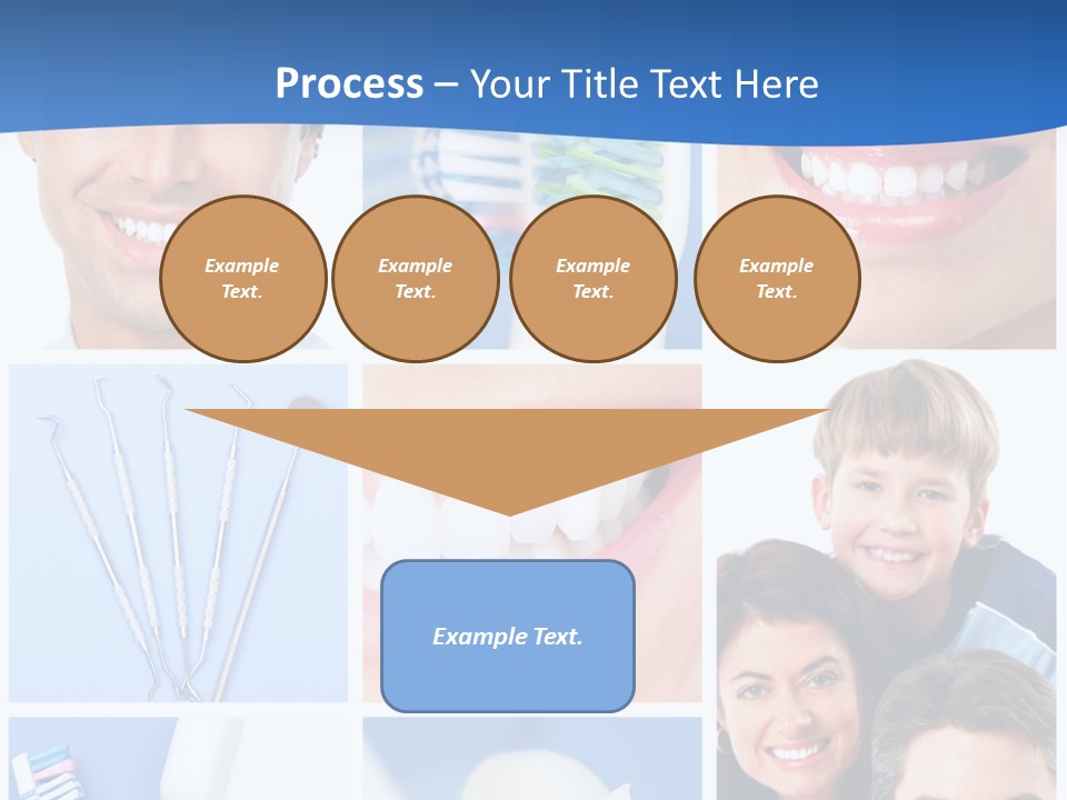 Lips Whitening Man PowerPoint Template