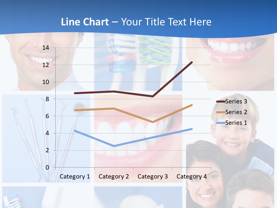 Lips Whitening Man PowerPoint Template