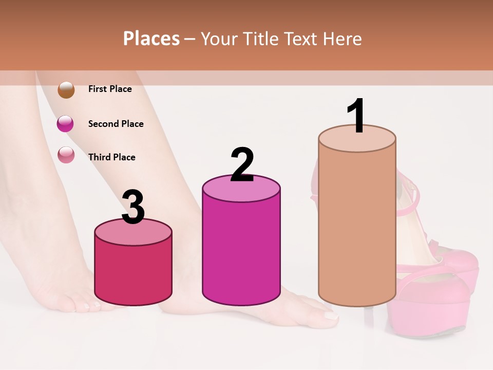 Spa Sensual Foot PowerPoint Template