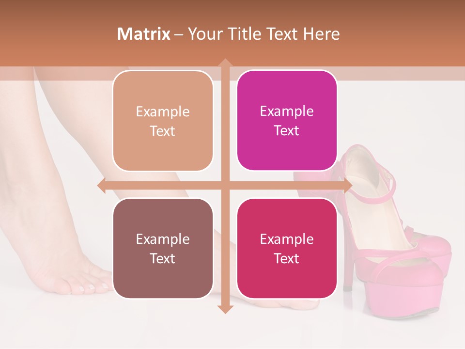 Spa Sensual Foot PowerPoint Template