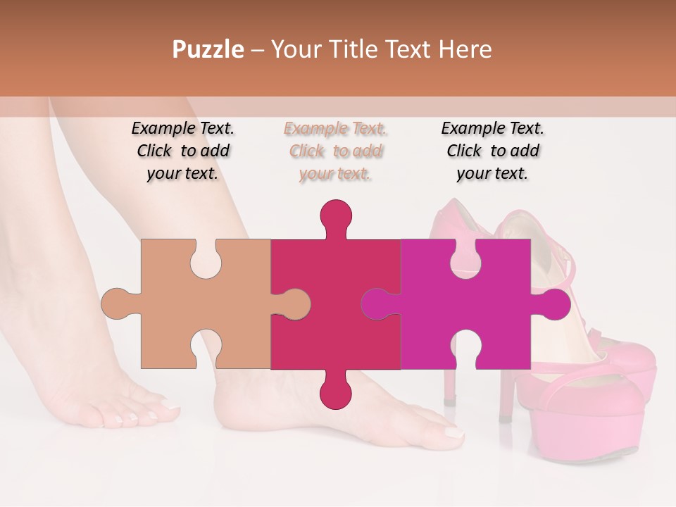 Spa Sensual Foot PowerPoint Template