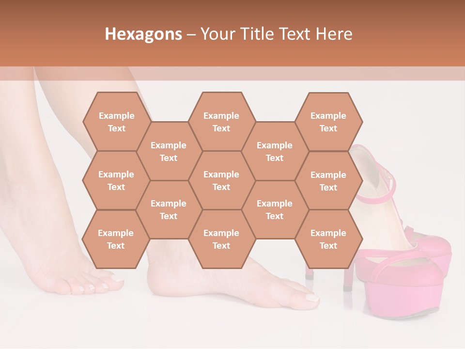 Spa Sensual Foot PowerPoint Template